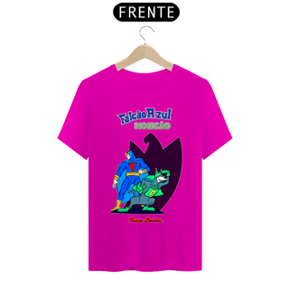 Nome do produto Camiseta Masculina - Falcão Azul e Bionicão