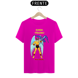 Nome do produto Camiseta Masculina - Homem Pássaro