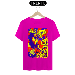 Nome do produtoCamiseta Classic - Janis Joplin