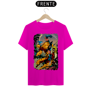 Nome do produto Camiseta Classic - Wolverine vs Dentes-de-Sabre