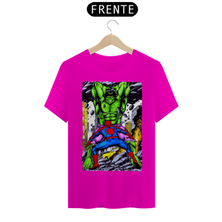 Nome do produtoCamiseta Classic - Hulk vs Homem Aranha