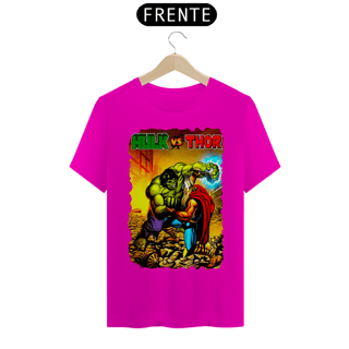 Nome do produtoCamiseta Classic - Hulk vs Thor