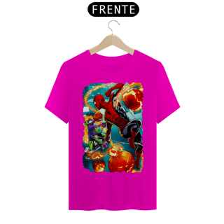 Nome do produto Camiseta Classic - Homem Aranha vs Duende Verde