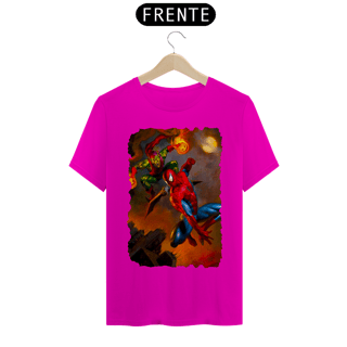 Nome do produto Camiseta Classic - Homem Aranha vs Duende Verde