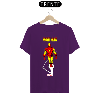Nome do produto Camiseta Masculina - Homem de Ferro
