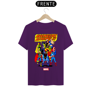 Nome do produto Camiseta Masculina - Vingadores, Avante!