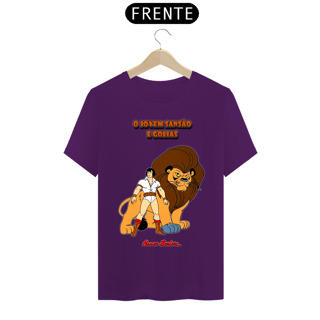 Nome do produto Camiseta Masculina - O Jovem Sansão e Golias