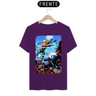 Nome do produto Camiseta Classic - Aquaman vs Arraia Negra