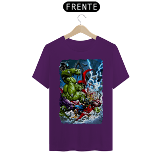 Nome do produtoCamiseta Classic - Hulk vs Thor