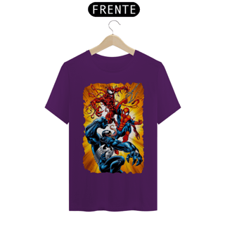 Nome do produtoCamiseta Classic - Homem Aranha vs Venom e Carnificina