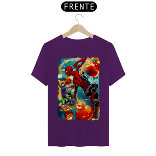 Nome do produto Camiseta Classic - Homem Aranha vs Duende Verde