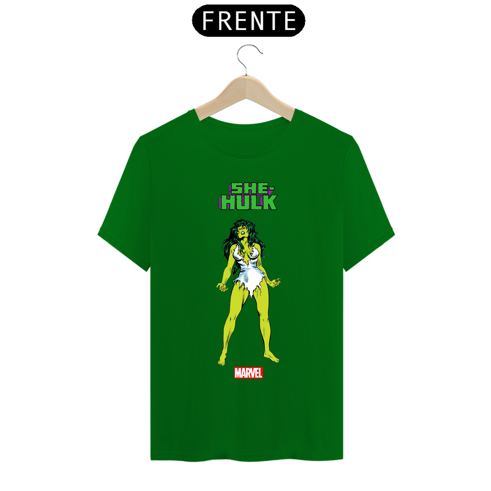 Camiseta Masculina - Mulher-Hulk