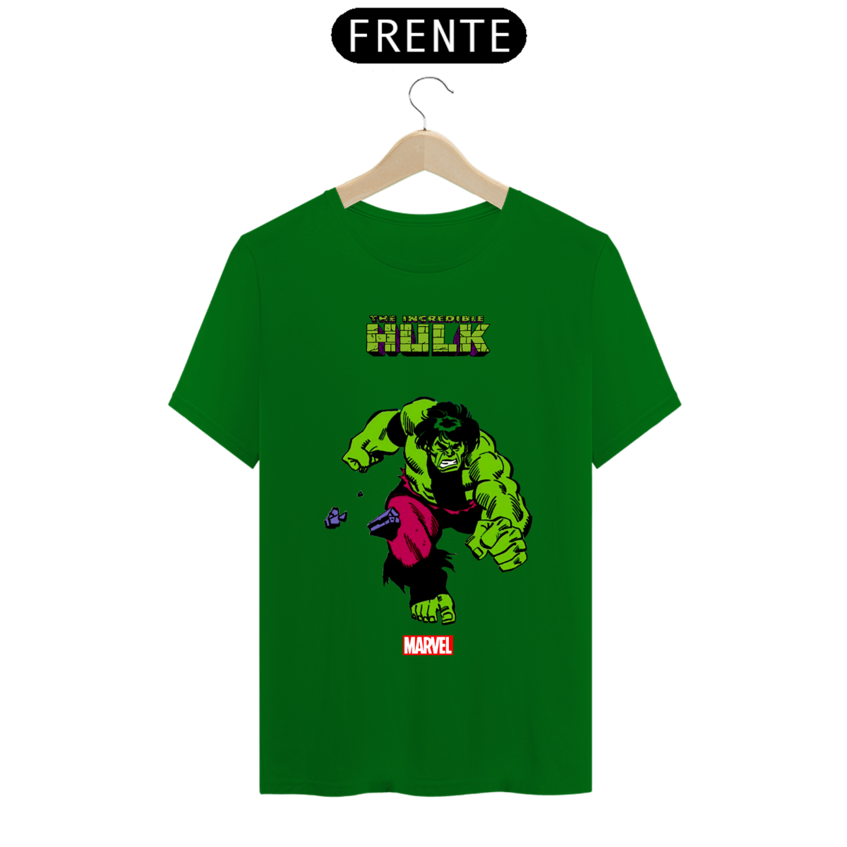Nome do produto: Camiseta Masculina - Hulk