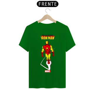 Nome do produto Camiseta Masculina - Homem de Ferro
