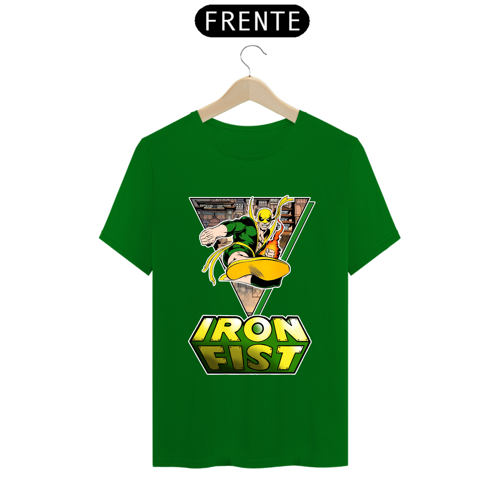 Camiseta Masculina - Punho de Ferro