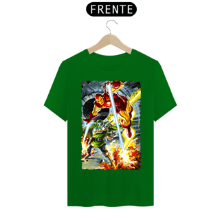 Nome do produto Camiseta Classic - Homem de Ferro vs Dr. Destino