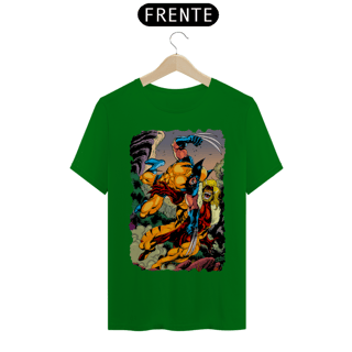 Nome do produto Camiseta Classic - Wolverine vs Dentes-de-Sabre