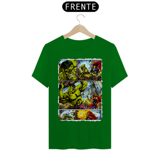 Nome do produtoCamiseta Classic - Hulk vs Thor