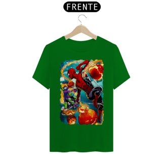Nome do produto Camiseta Classic - Homem Aranha vs Duende Verde