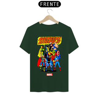 Nome do produto Camiseta Masculina - Vingadores, Avante!
