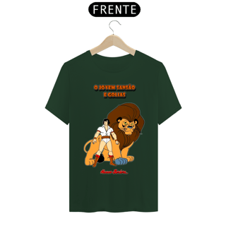 Nome do produto Camiseta Masculina - O Jovem Sansão e Golias