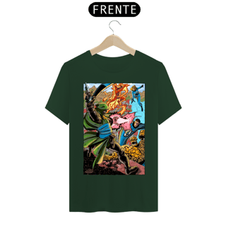 Nome do produto Camiseta Classic - Quarteto Fantástico vs Doutor Destino