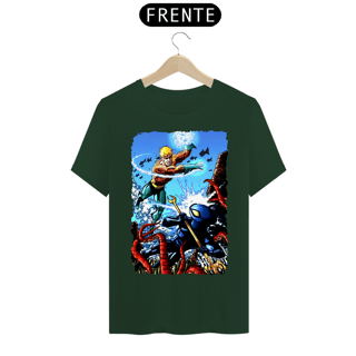 Nome do produto Camiseta Classic - Aquaman vs Arraia Negra