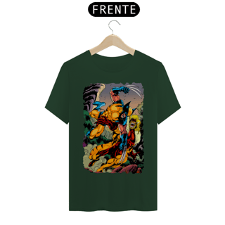 Nome do produto Camiseta Classic - Wolverine vs Dentes-de-Sabre
