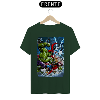 Nome do produtoCamiseta Classic - Hulk vs Thor