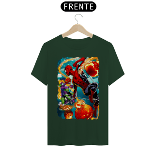 Nome do produto Camiseta Classic - Homem Aranha vs Duende Verde