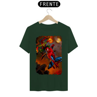Nome do produto Camiseta Classic - Homem Aranha vs Duende Verde