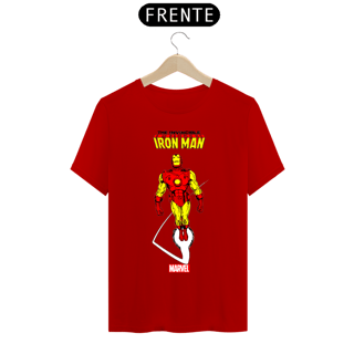 Nome do produto Camiseta Masculina - Homem de Ferro