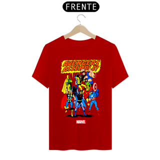 Nome do produto Camiseta Masculina - Vingadores, Avante!
