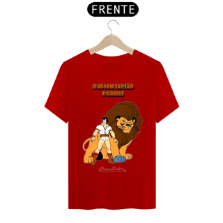 Nome do produto Camiseta Masculina - O Jovem Sansão e Golias