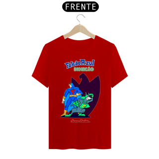 Nome do produto Camiseta Masculina - Falcão Azul e Bionicão