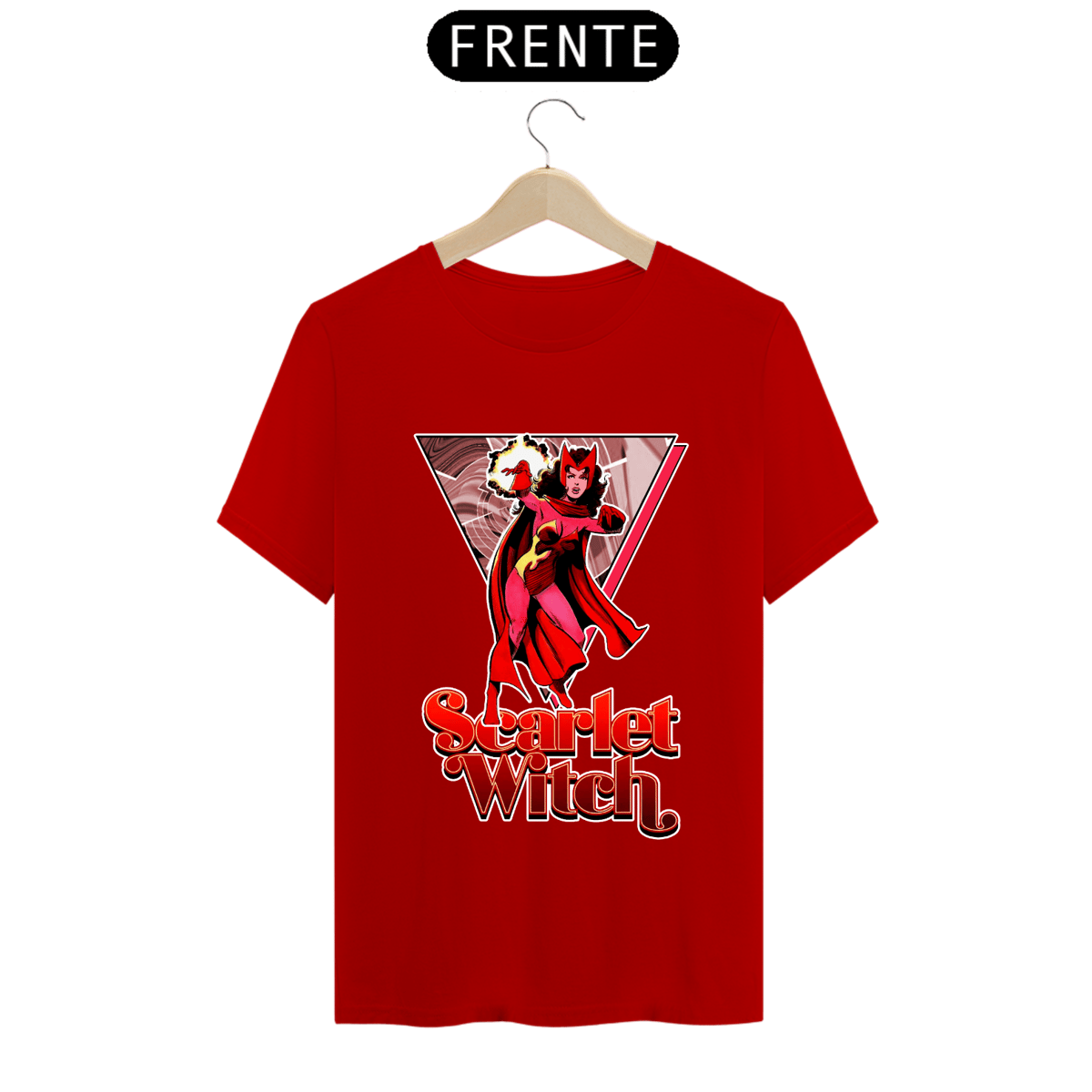 Nome do produto: Camiseta Masculina - Feiticeira Escarlate
