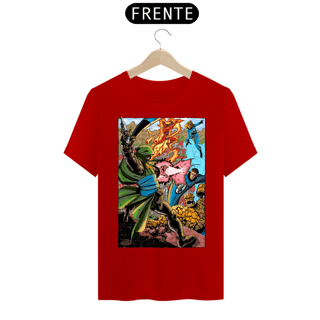 Nome do produto Camiseta Classic - Quarteto Fantástico vs Doutor Destino