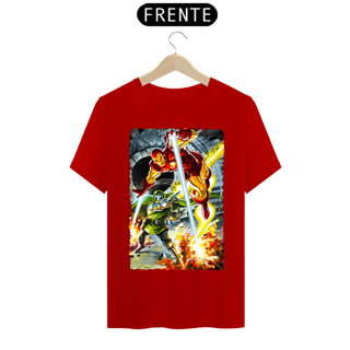 Nome do produto Camiseta Classic - Homem de Ferro vs Dr. Destino