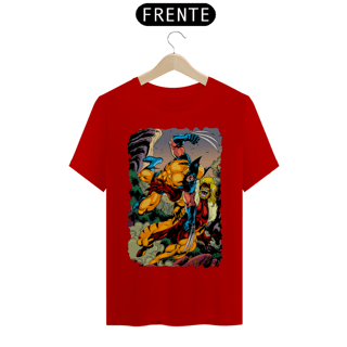 Nome do produto Camiseta Classic - Wolverine vs Dentes-de-Sabre