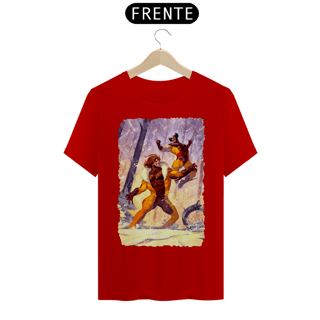 Nome do produto Camiseta Classic - Wolverine vs Dentes-de-Sabre