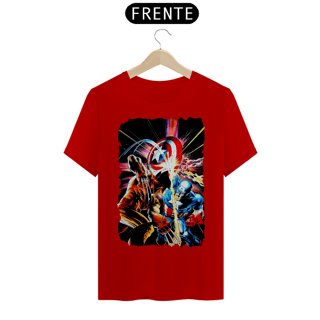 Nome do produto Camiseta Classic - Wolverine vs Capitão América