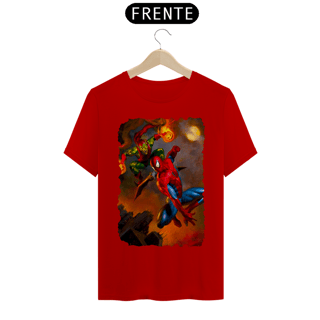 Nome do produto Camiseta Classic - Homem Aranha vs Duende Verde