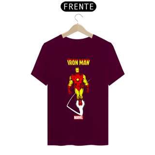 Nome do produto Camiseta Masculina - Homem de Ferro