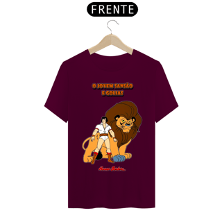 Nome do produto Camiseta Masculina - O Jovem Sansão e Golias
