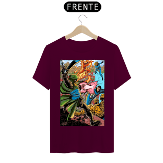Nome do produto Camiseta Classic - Quarteto Fantástico vs Doutor Destino