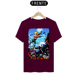 Nome do produto Camiseta Classic - Aquaman vs Arraia Negra