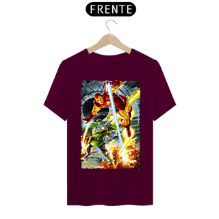 Nome do produto Camiseta Classic - Homem de Ferro vs Dr. Destino