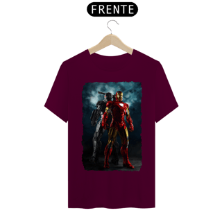 Nome do produto Camiseta Classic - Homem de Ferro e Máquina de Combate