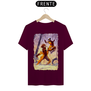 Nome do produto Camiseta Classic - Wolverine vs Dentes-de-Sabre