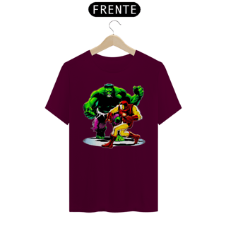 Nome do produtoCamiseta Classic - Hulk vs Homem de Ferro